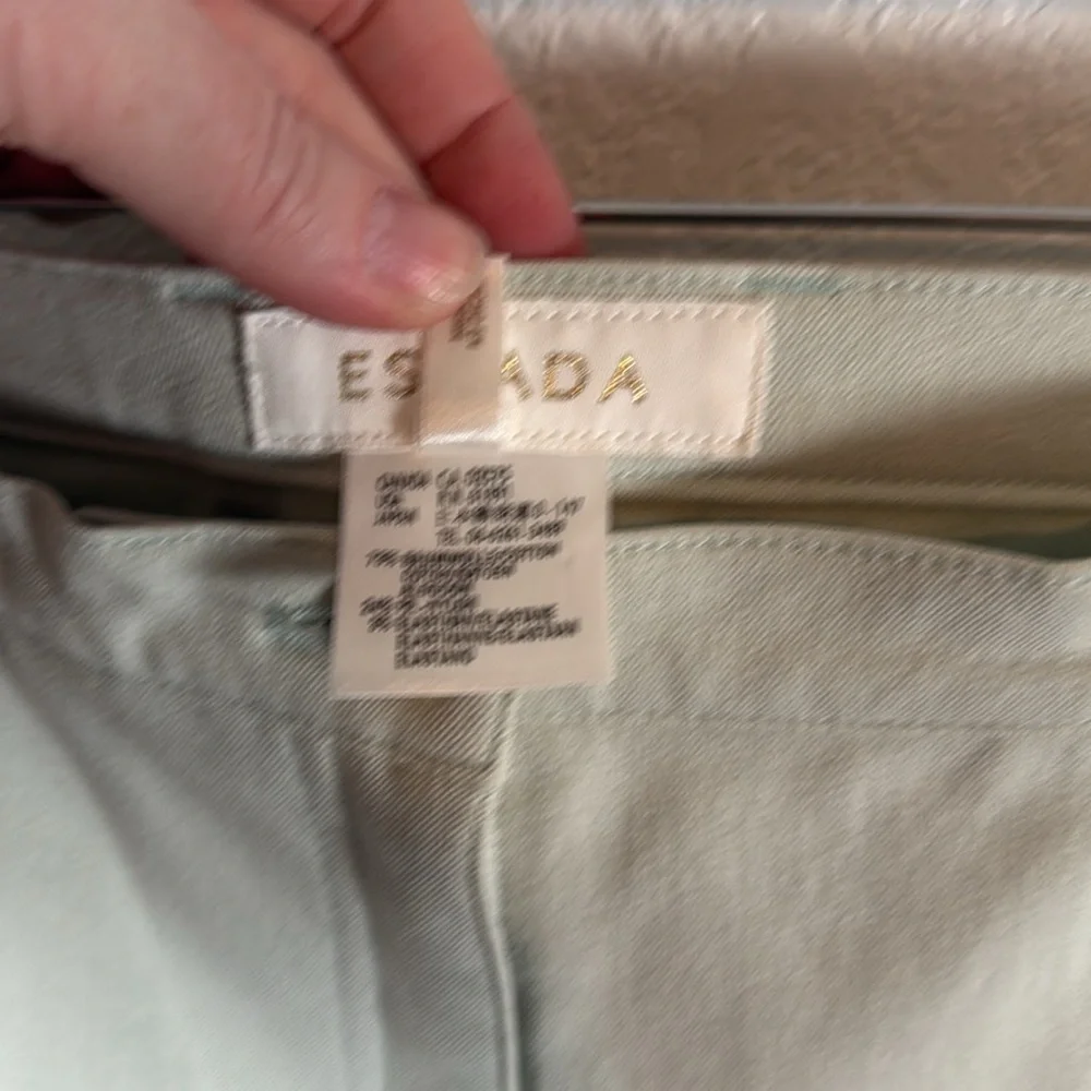 Escada Aqua Stretch Flare Pant Size 42EU